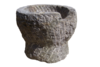 Bloempot natuursteen - grote vijzel L3591